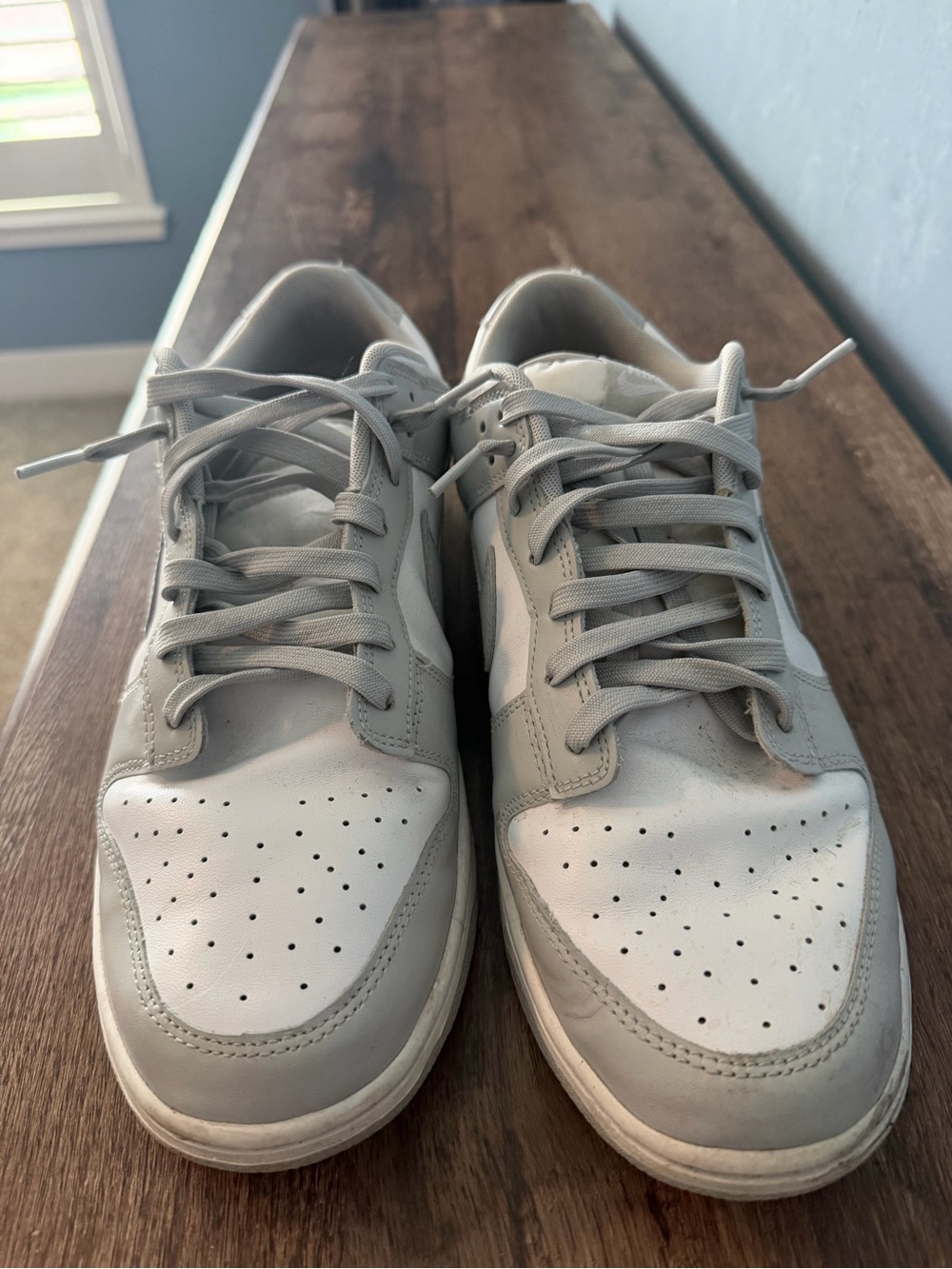 Nike Sneakers in Light Gray and White, Men’s size 13